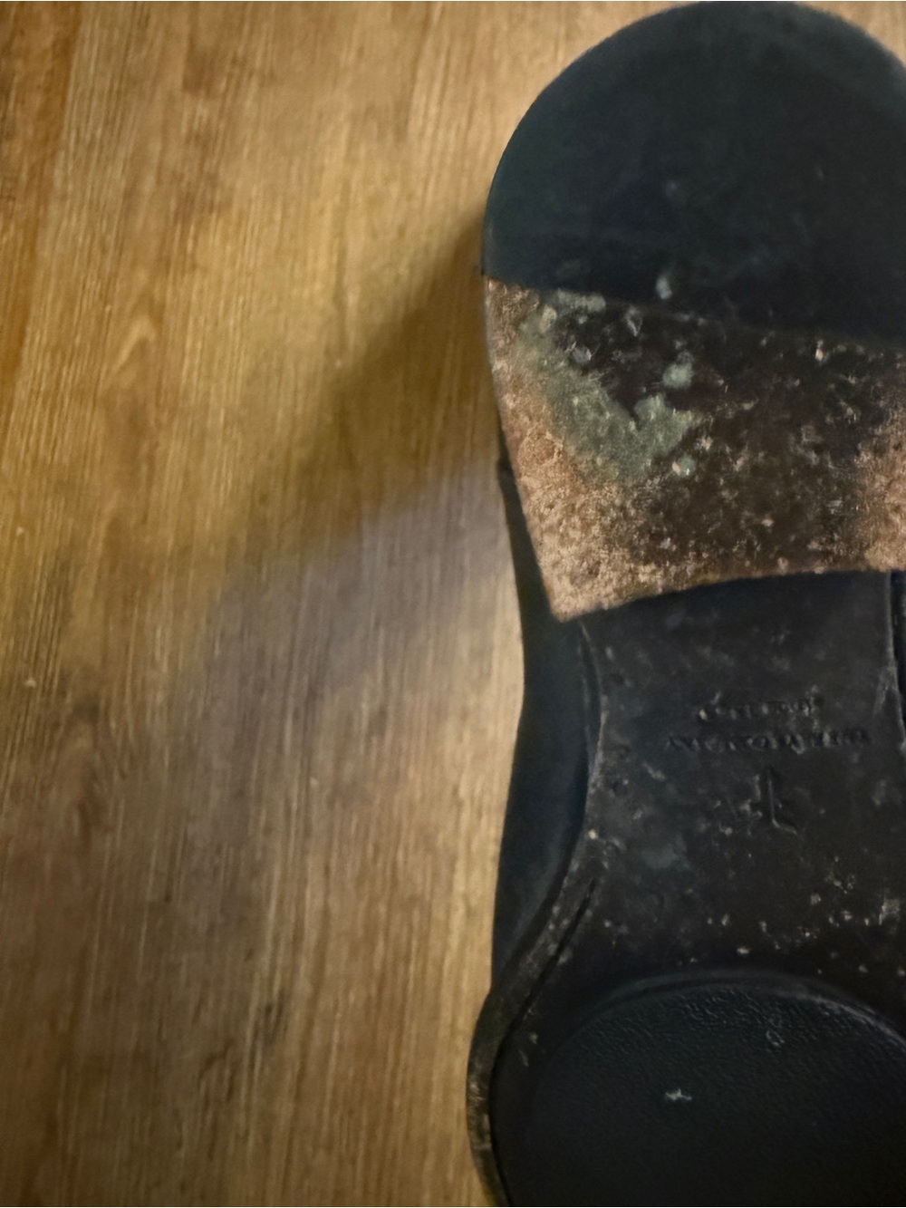 Frye Black Leather Tall Western Riding Boots - Picture 3 of 5